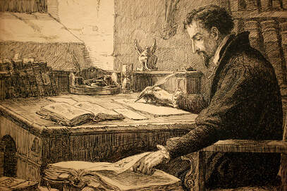 Portrait of John Calvin